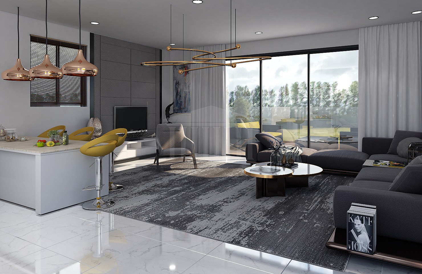 Two Bedroom Apartment in Agioi Omologites, Nicosia