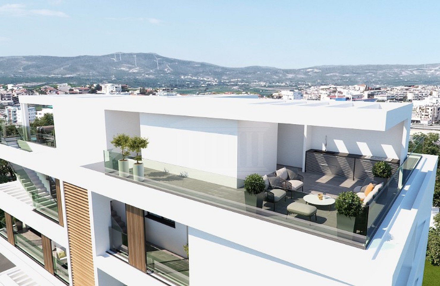 Two Bedroom Penthouse In Drosia, Larnaca