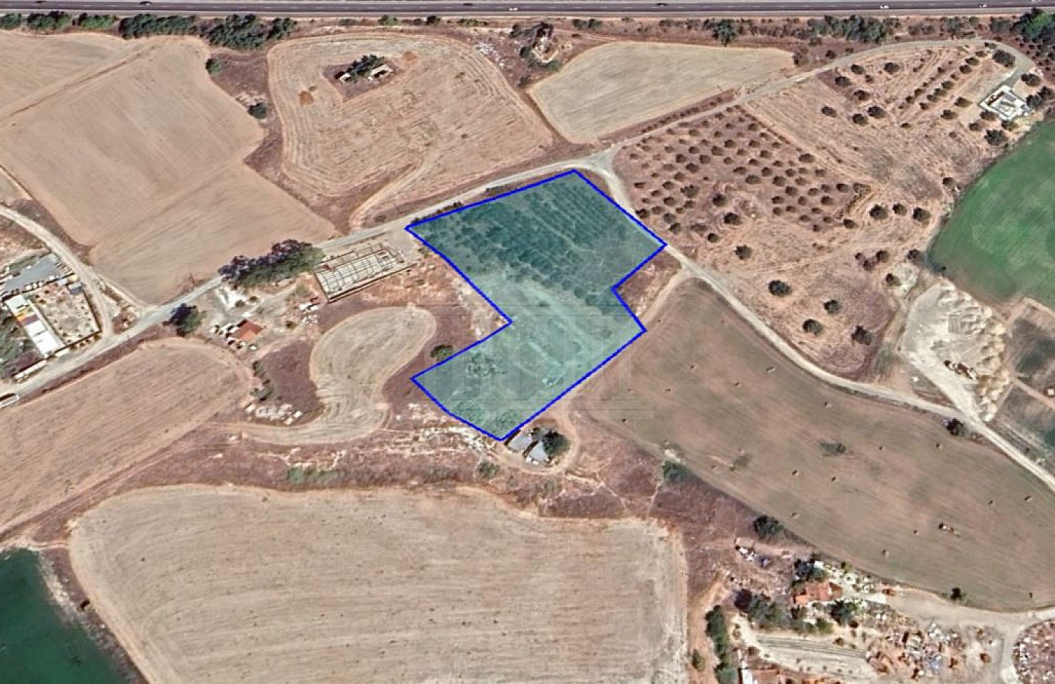 Industrial field in Livadia, Larnaca