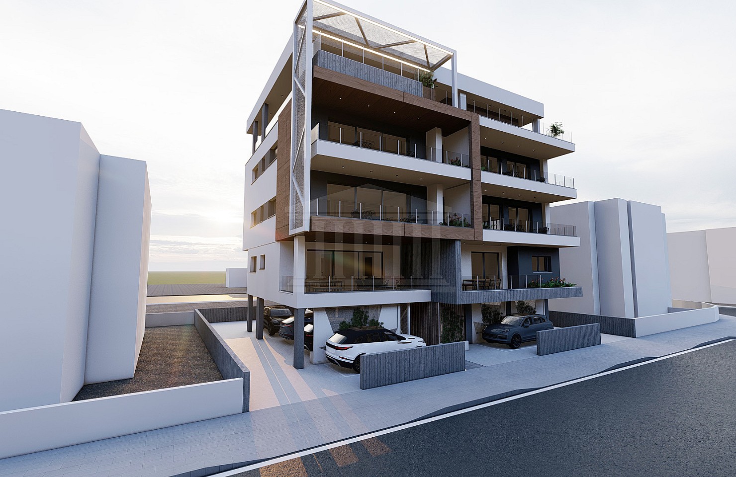 Three Bedroom Apartment with Pool in Agioi Omologites, Nicosia