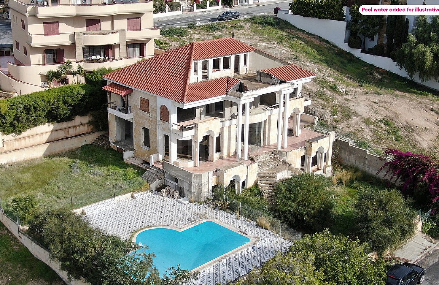 Incomplete House in Mouttagiaka, Limassol