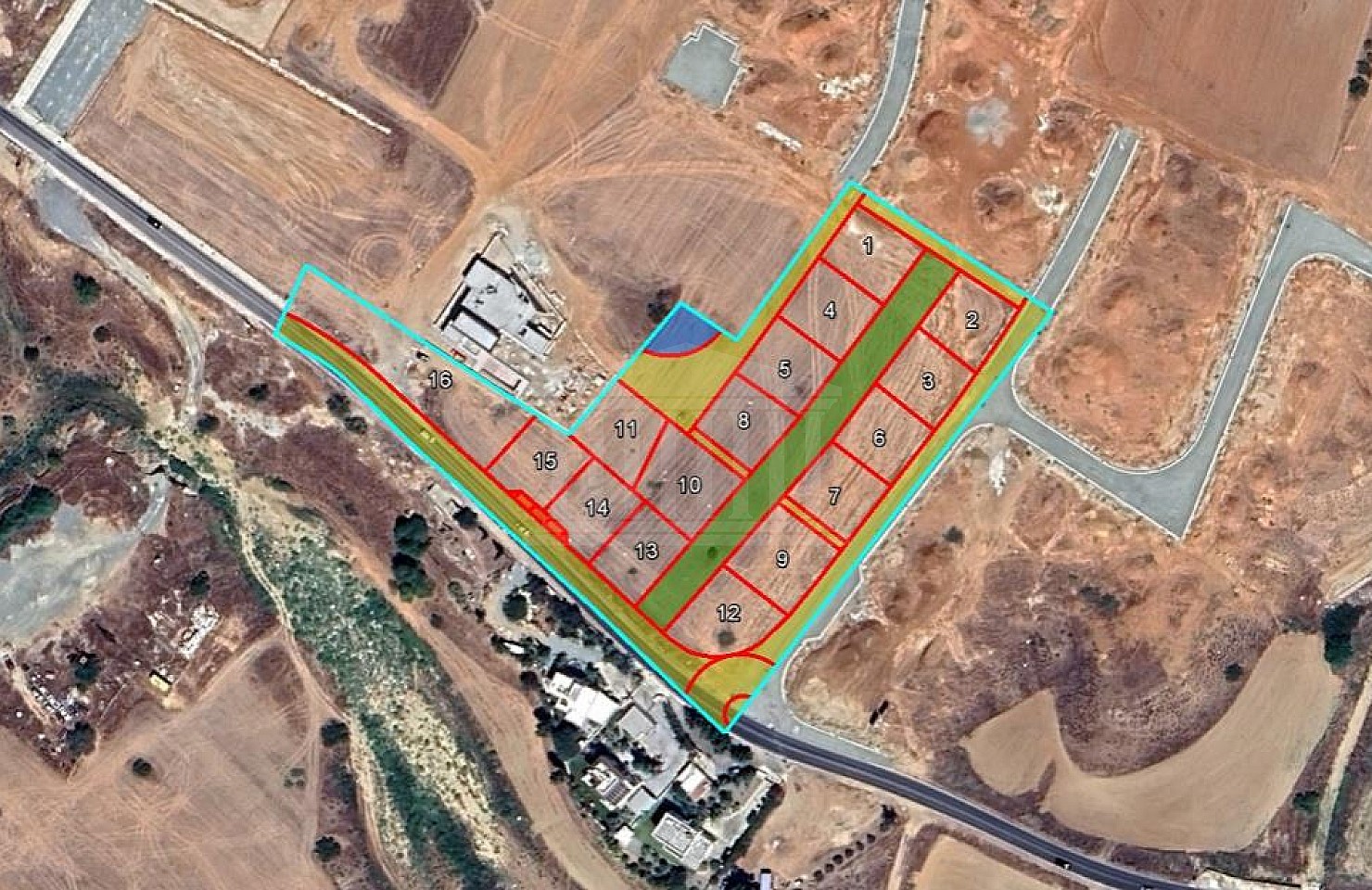 Under Division Plot (No.7) in Lakatameia, Nicosia