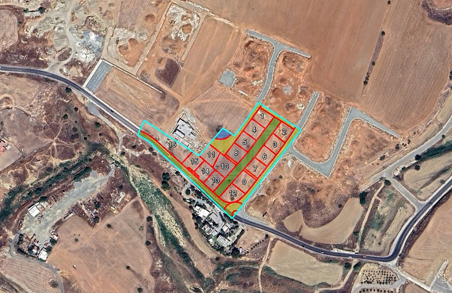 Under Division Plot (No.10) in Lakatameia, Nicosia