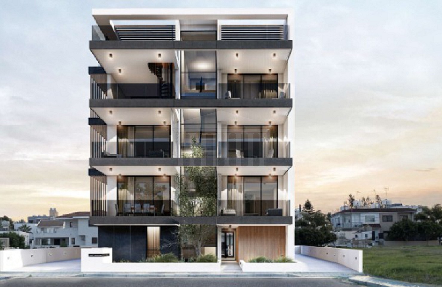Two Bedroom Apartment with Roof Garden in Strovolos, Nicosia