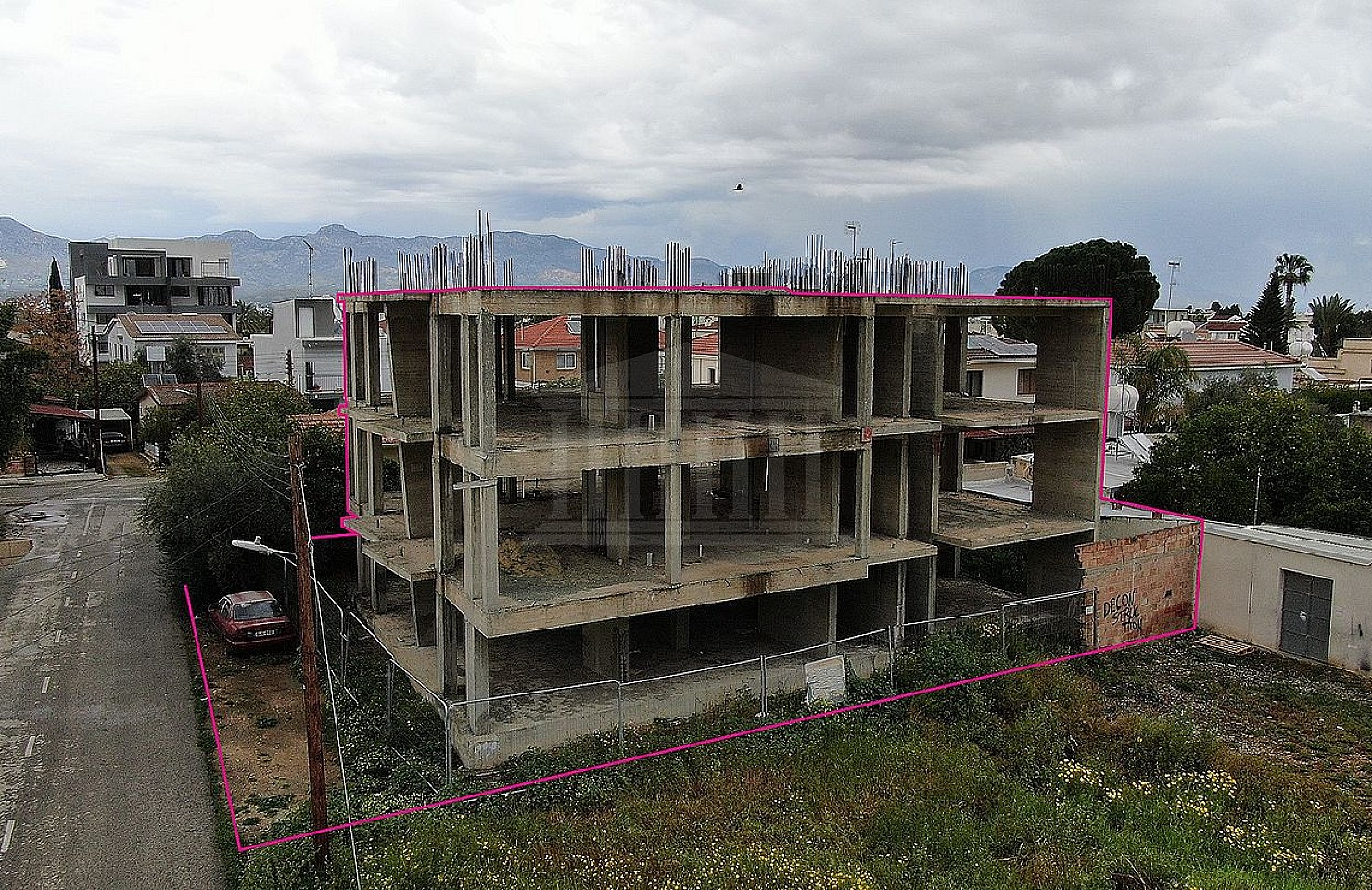 Incomplete Building in Omorfita, Nicosia