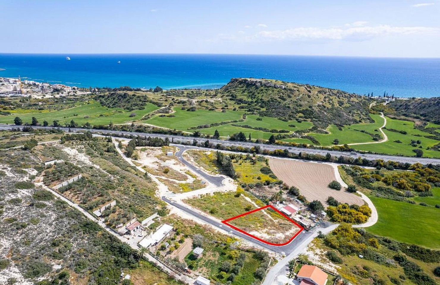 Plot Under Division in Agios Tychonas, Limassol