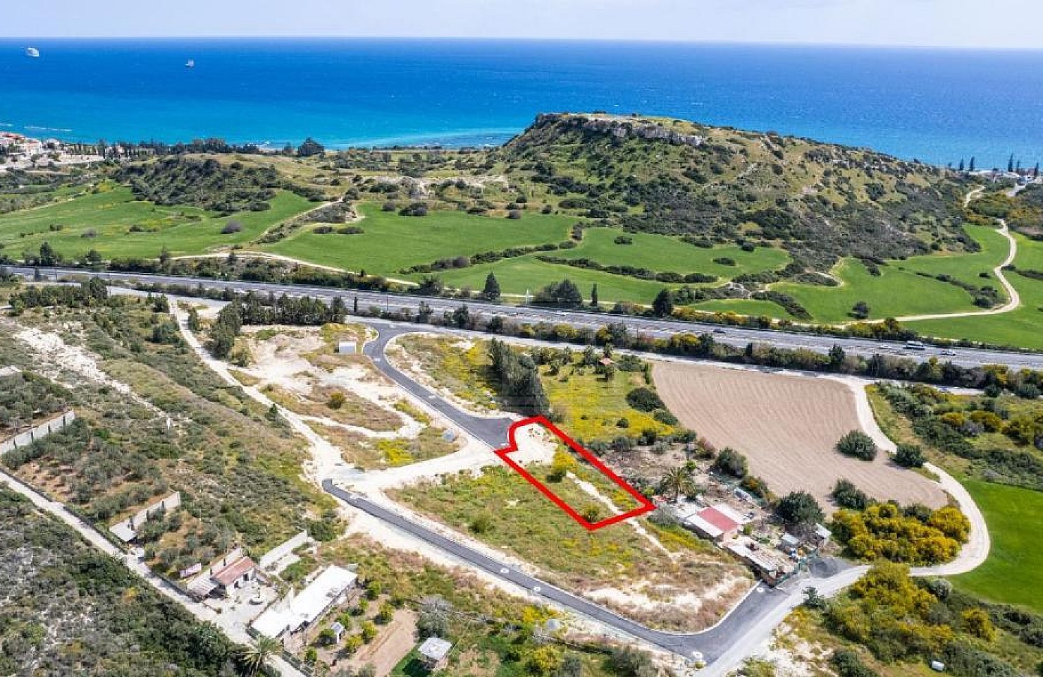 Plot Under Division in Agios Tychonas, Limassol