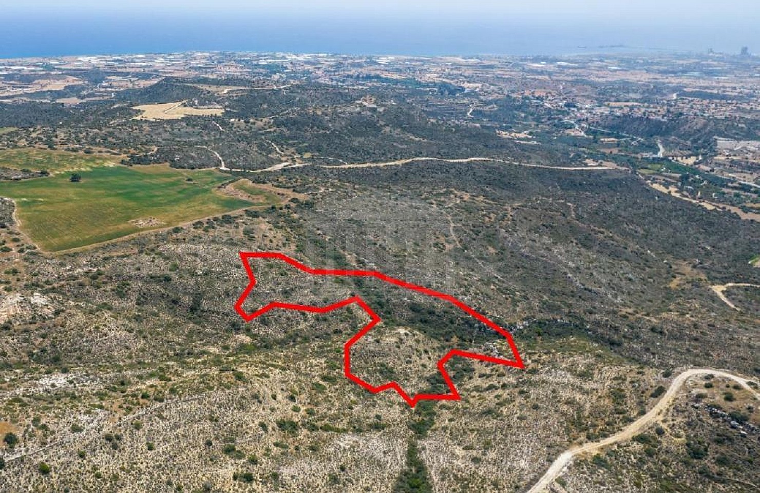 Field in Choirokoitia, Larnaca