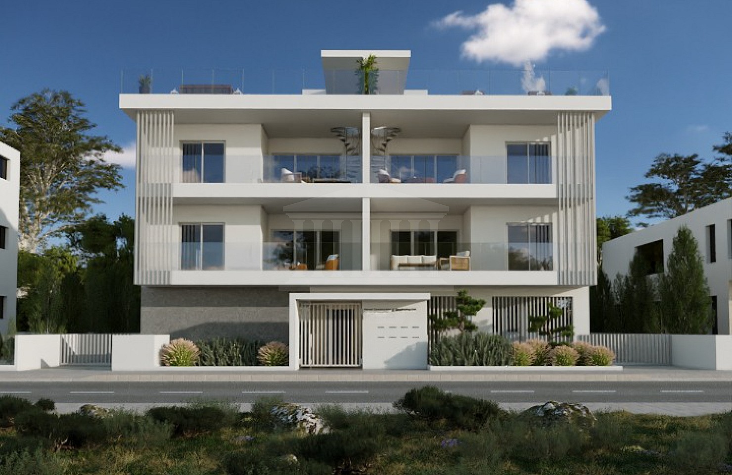 Two Bedroom Apartment with Roof Garden in Latsia, Nicosia