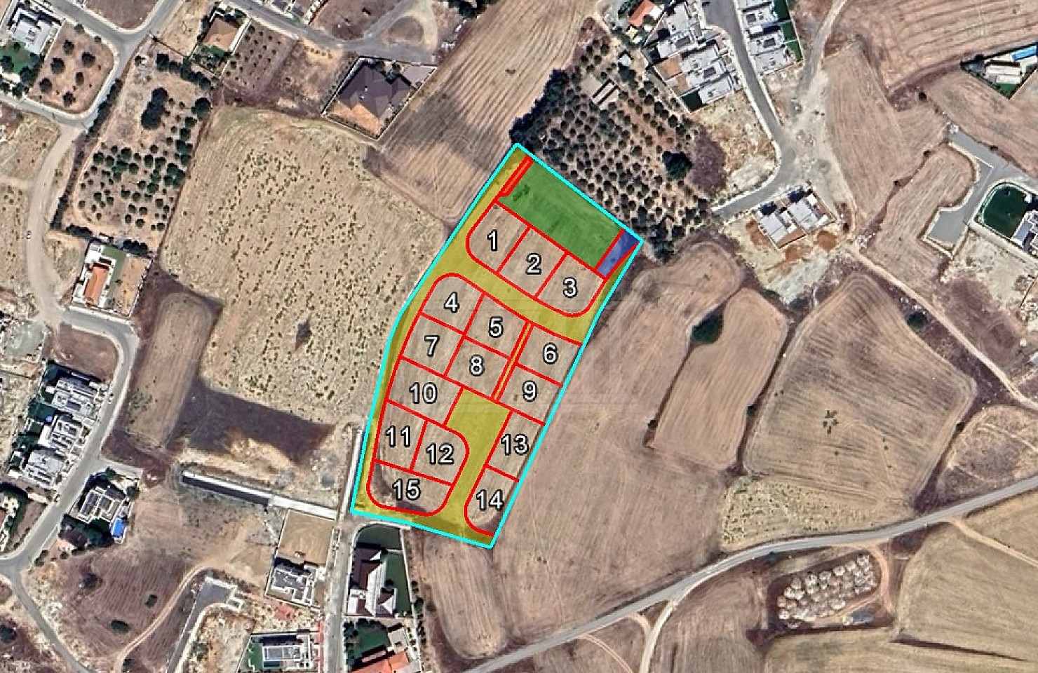 Under Division Plot (No.11) in Geri, Nicosia