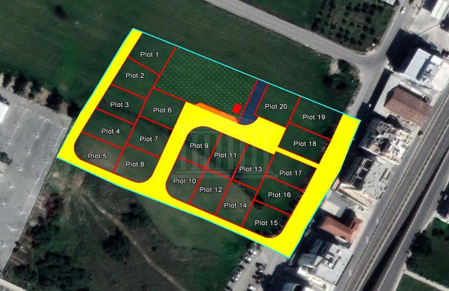 Under Division Plot (No.8) in Lakatamia, Nicosia