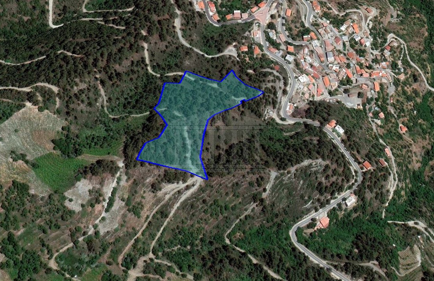 Field in Lagoudera, Nicosia