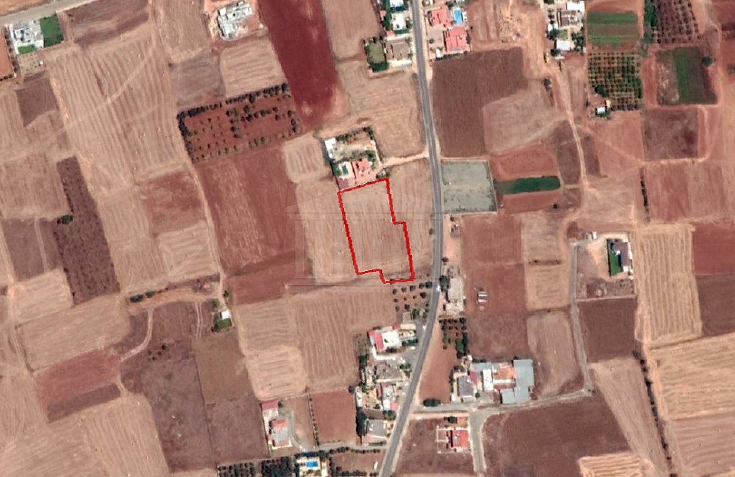 Field in Palaiometoho, Nicosia