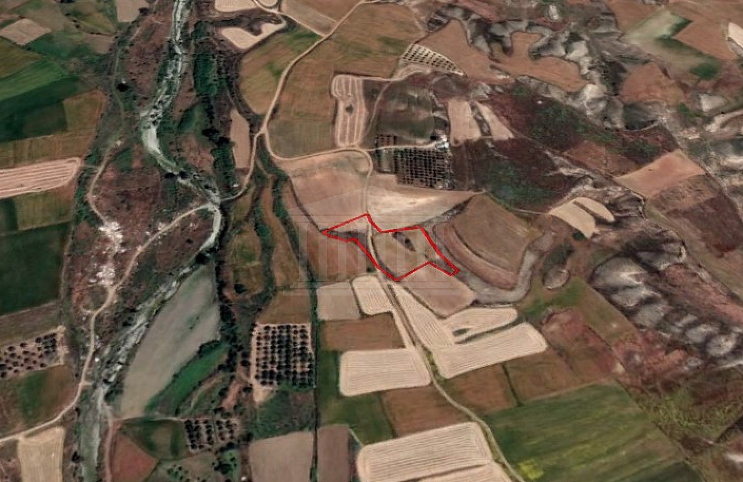 Field in Palaiometocho, Nicosia