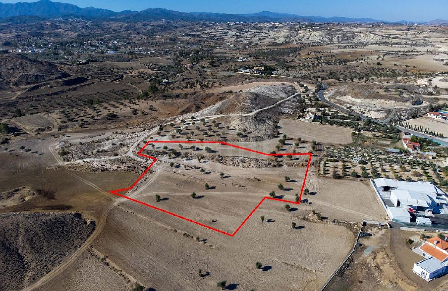 Field in Analiontas, Nicosia