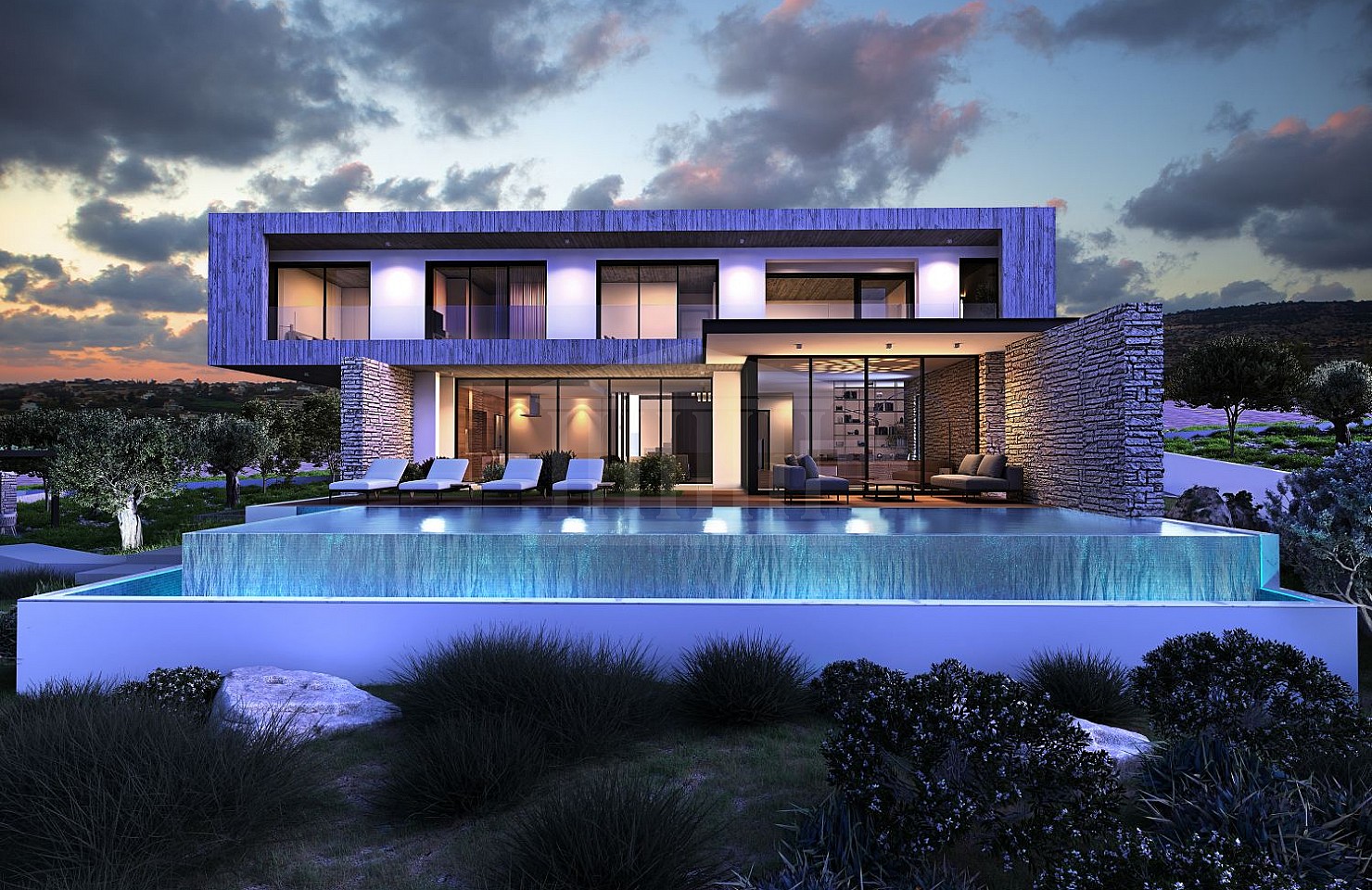 Seaview 6 Bedroom Villa in Peyia, Paphos