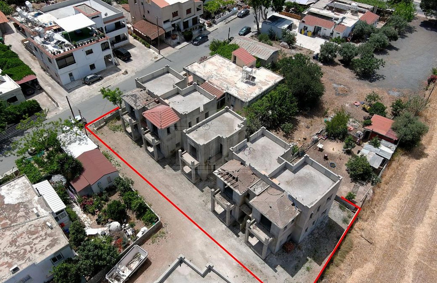 Incomplete residential development in Timi, Paphos