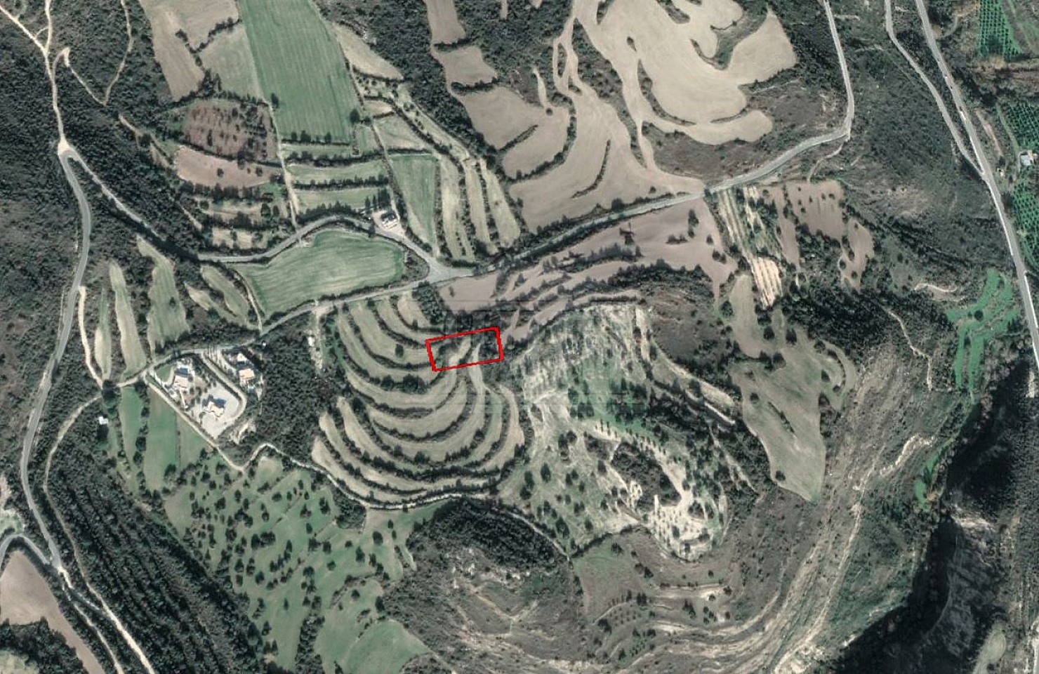 Four fields in Kritou Terra, Paphos