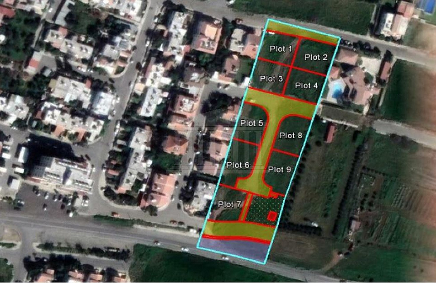 Under Division Plot (No.5) in Lakatamia, Nicosia