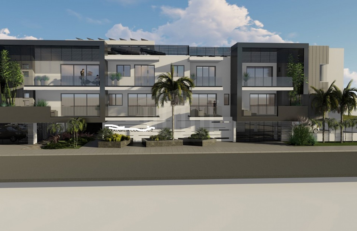 Two bedroom Luxury apartment with Roof Garden in Lakatamia, Nicosia