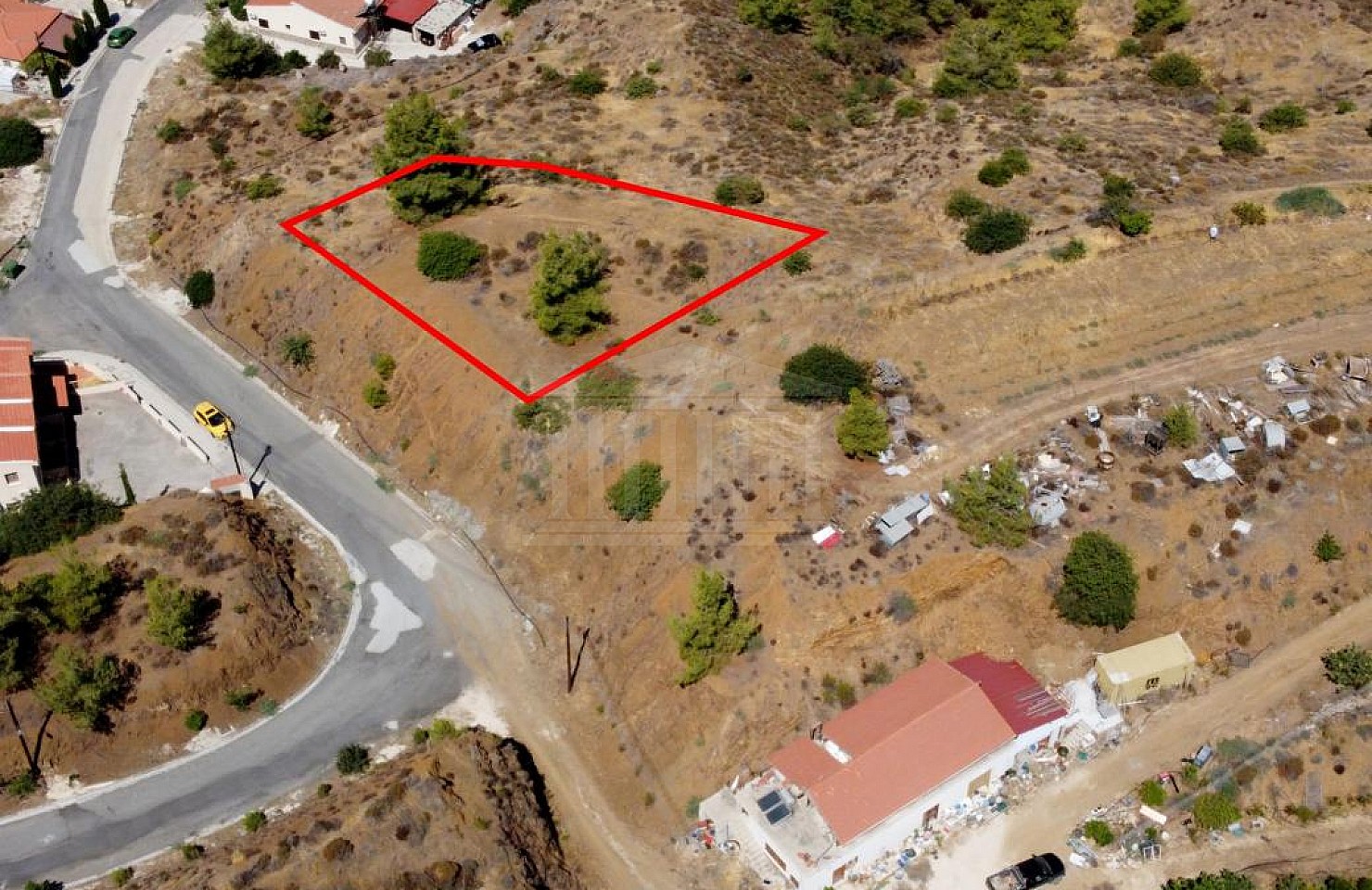 Plot in Evrychou, Nicosia