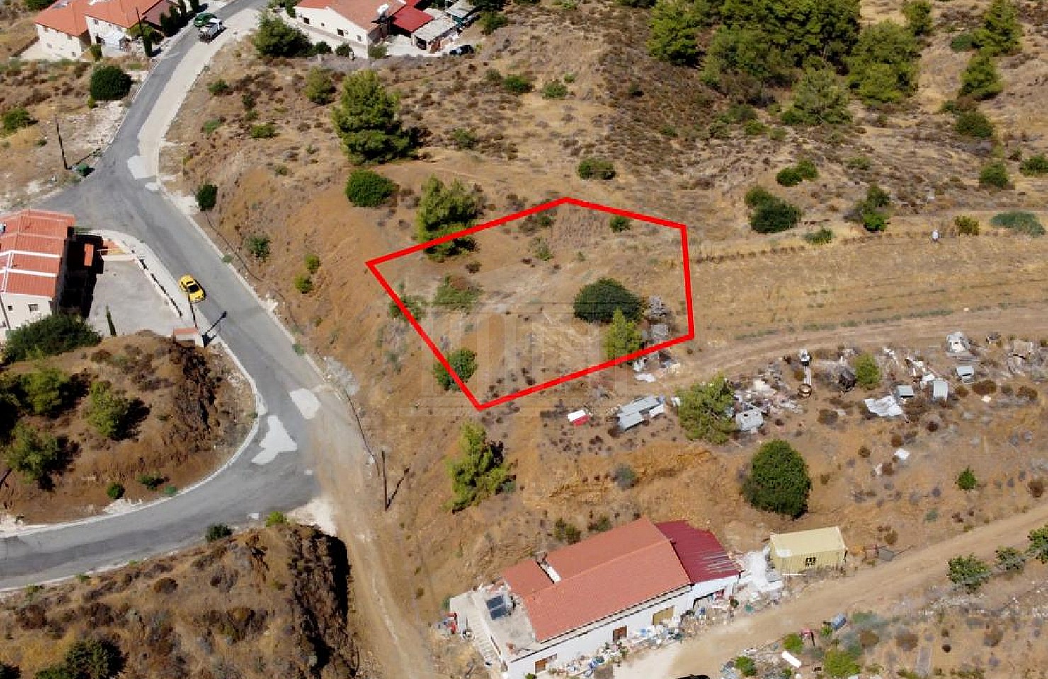 Plot in Evrychou, Nicosia