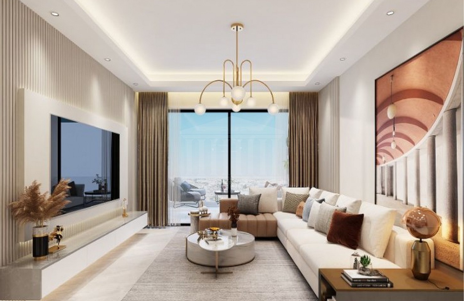 Luxury Two Bedroom Apartment in Omonoia, Limassol