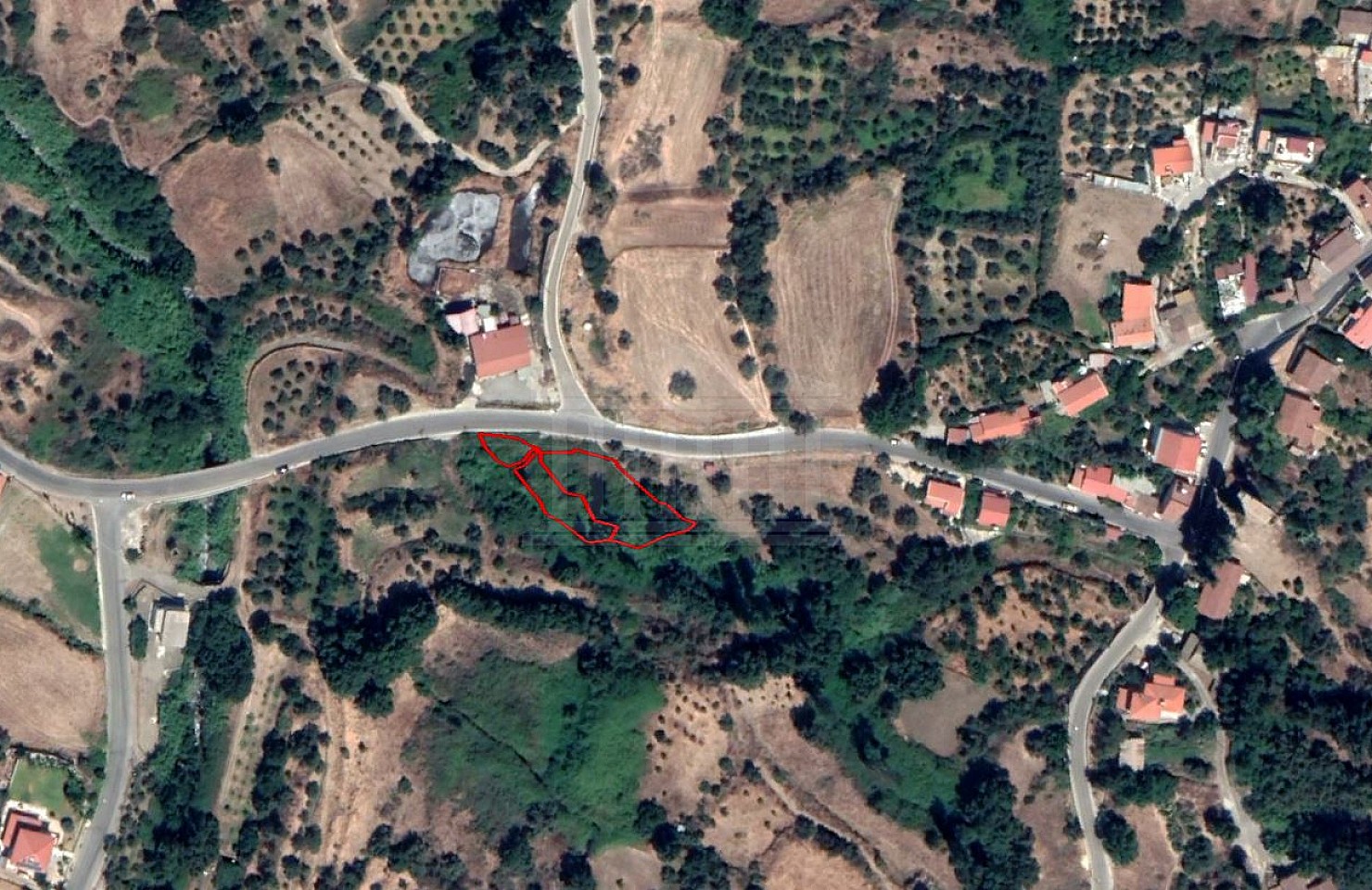 Two adjoining fields in Evrichou, Nicosia