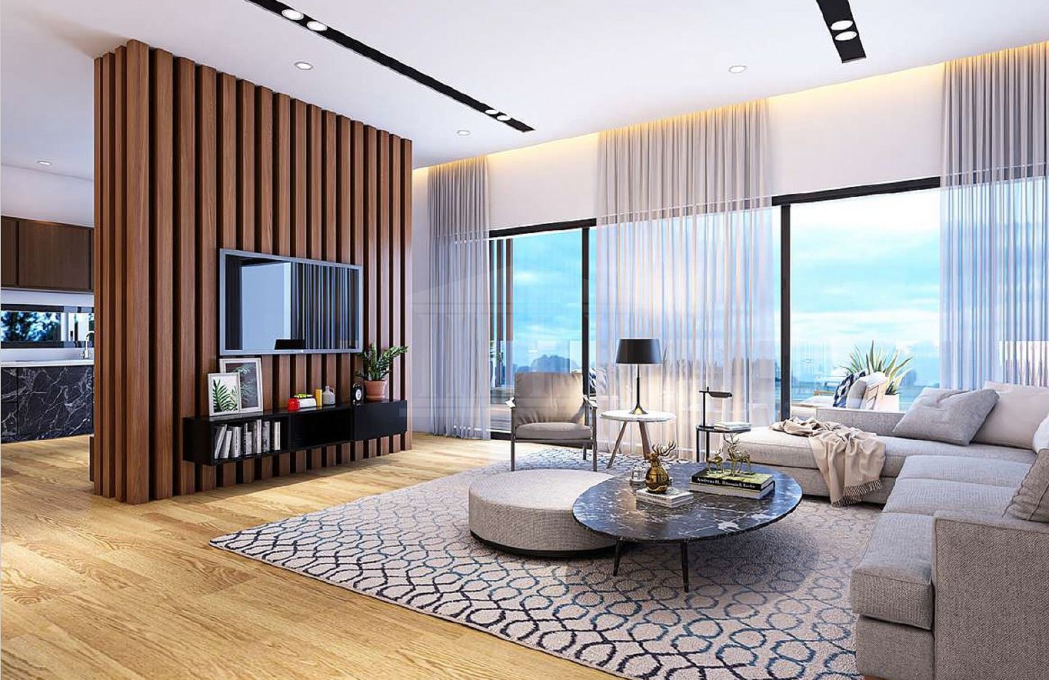 Three Bedroom Luxurious Apartment in Agioi Omologites, Nicosia