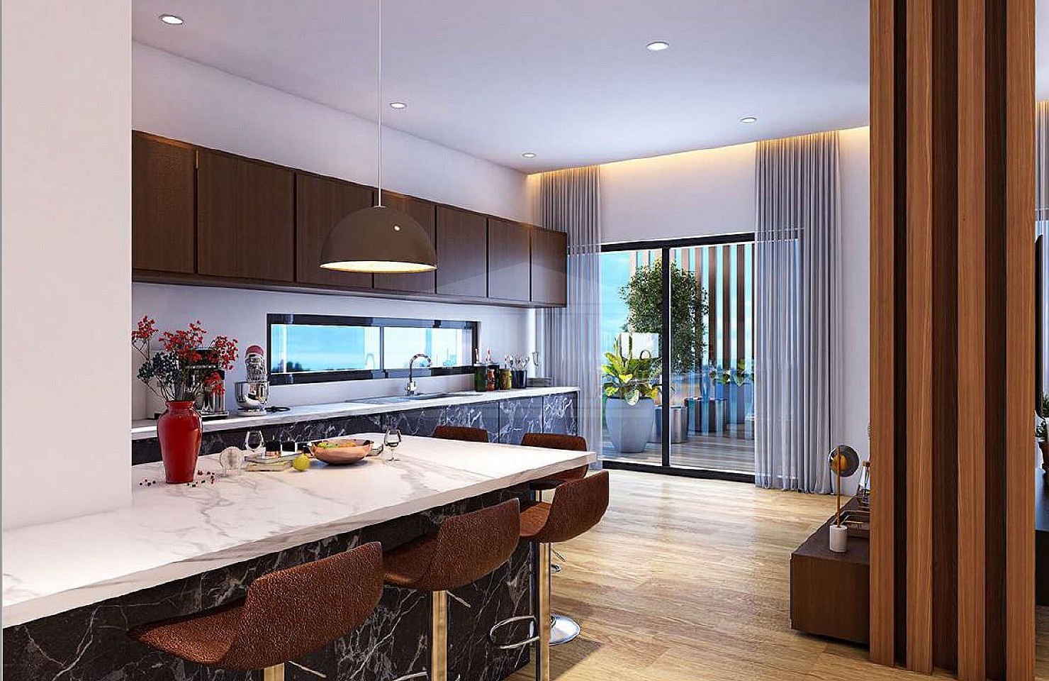Three Bedroom Luxurious Apartment in Agioi Omologites, Nicosia