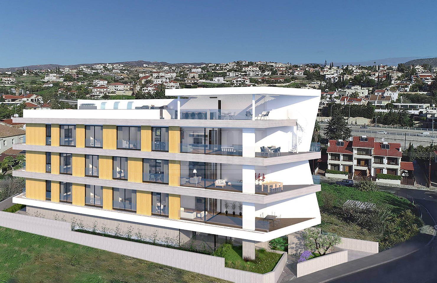 Two bedroom Penthouse in Columbia Area, Limassol