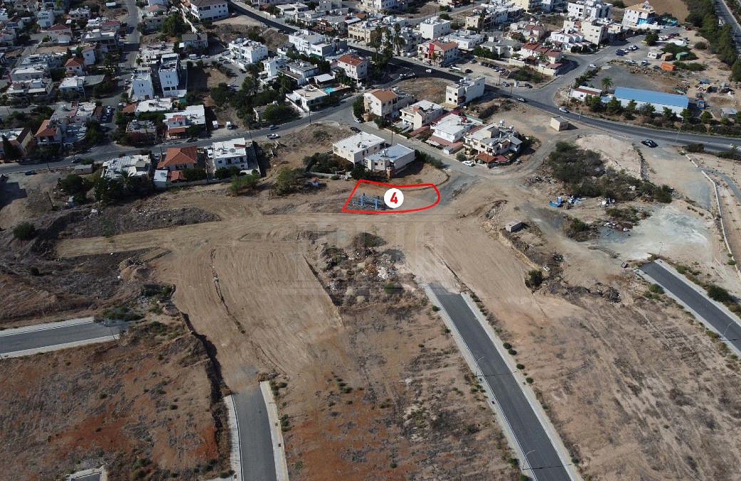 Plot under division in Lakatamia, Nicosia (No.4)