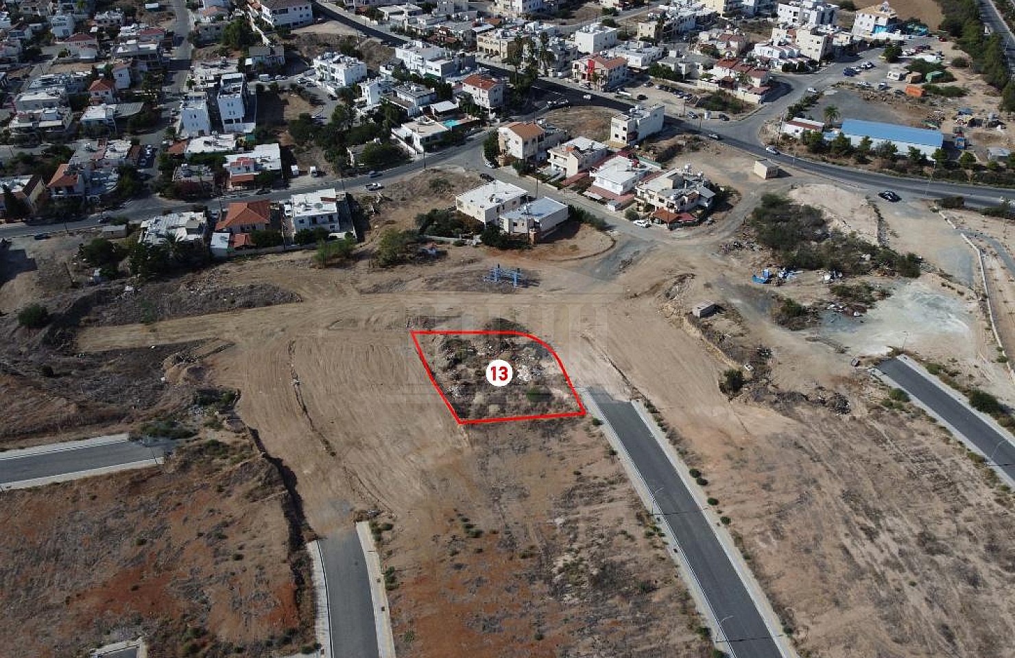 Plot under division in Lakatamia, Nicosia (No.13)