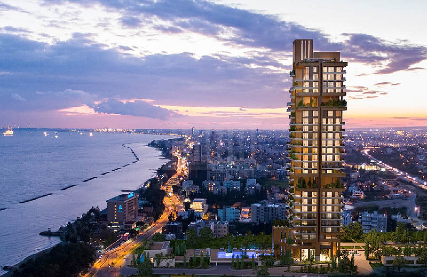 Luxury Sea-View One bedroom Apartment  in Agios Tychonas, Limassol