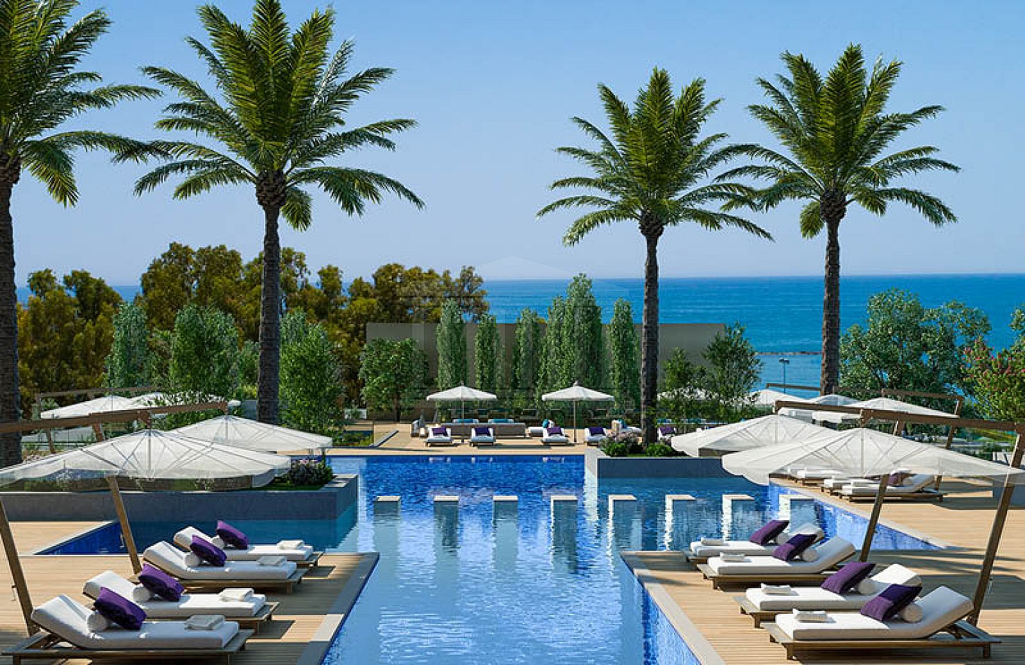 Luxury Sea-View Two bedroom Apartment  in Agios Tychonas, Limassol