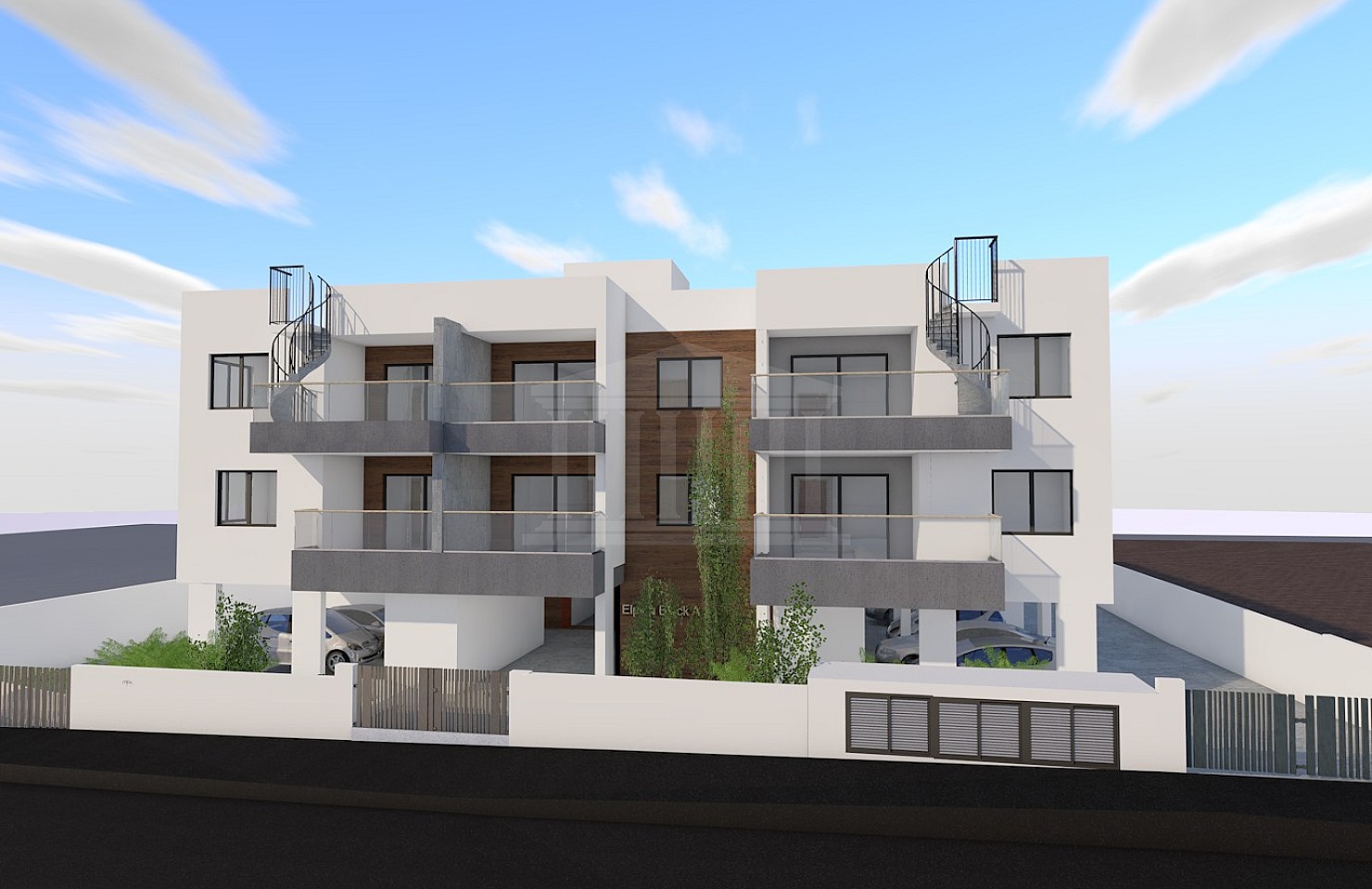 Two Bedroom Apartment with Roof Garden in Kolossi, Limassol