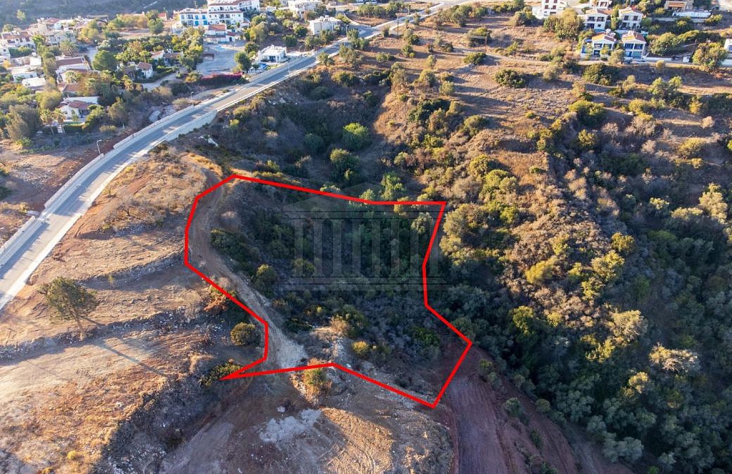 Shared field in Neo Chorio, Paphos