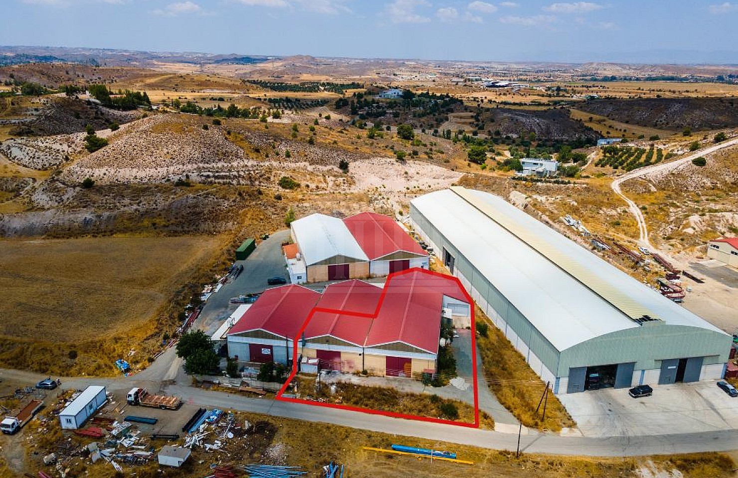 Industrial warehouse in Agia Varvara, Nicosia