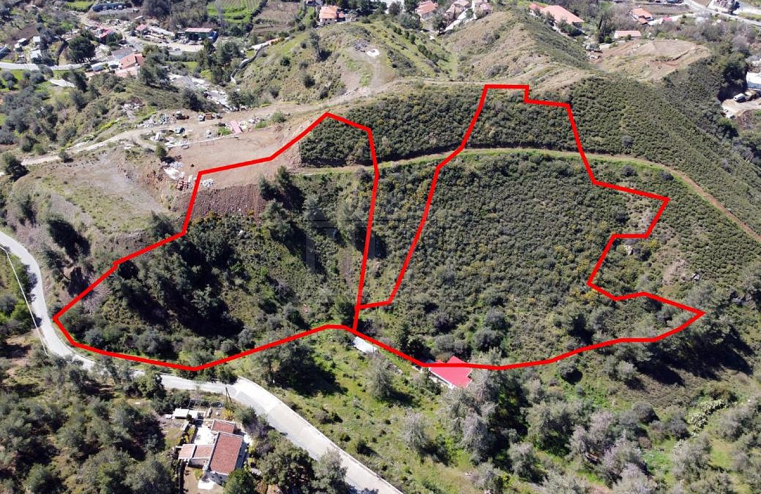 Fields in Sinaoros, Nicosia