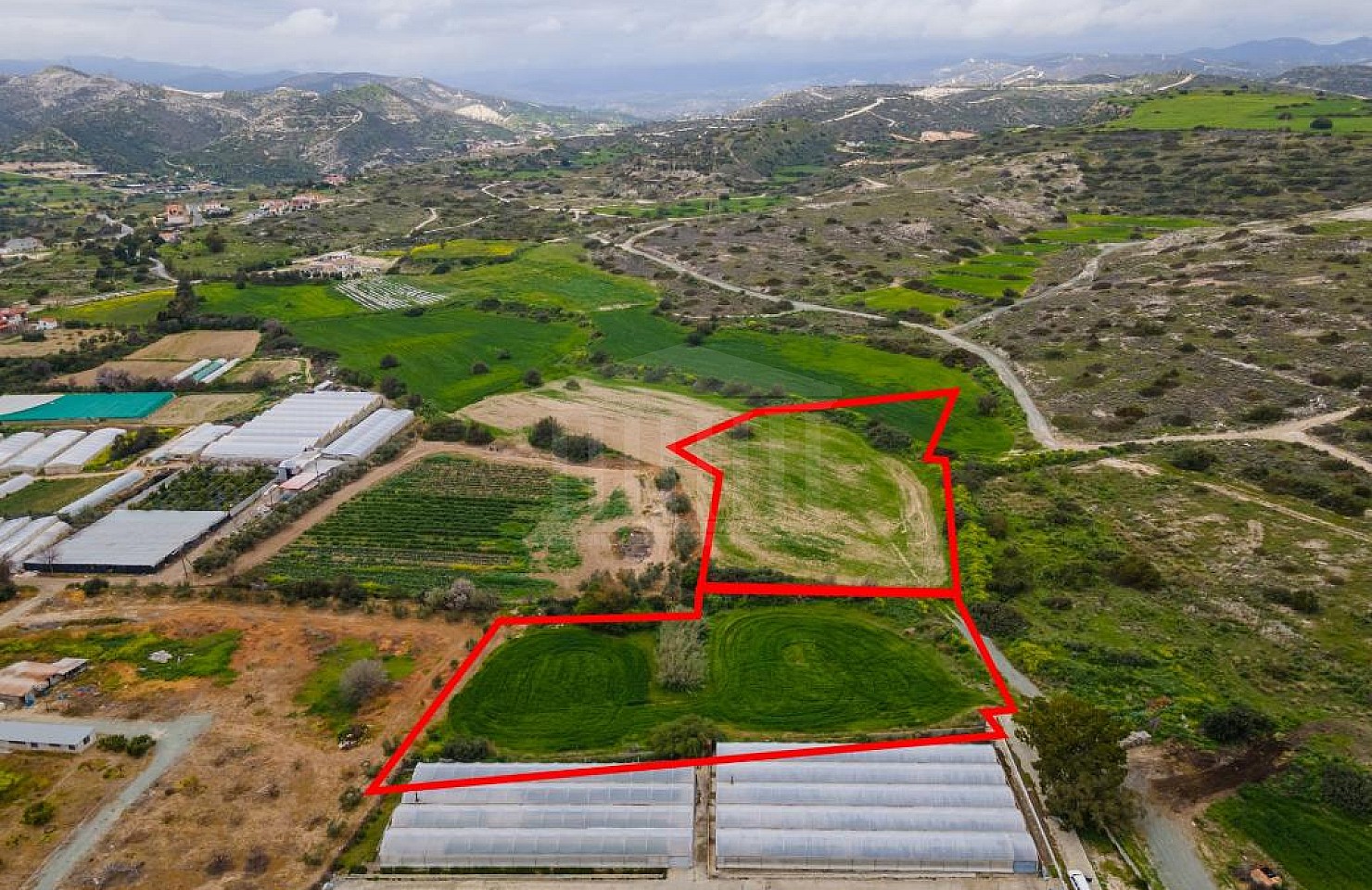 Two Adjoining Residenial Fields in Kalavasos, Larnaka