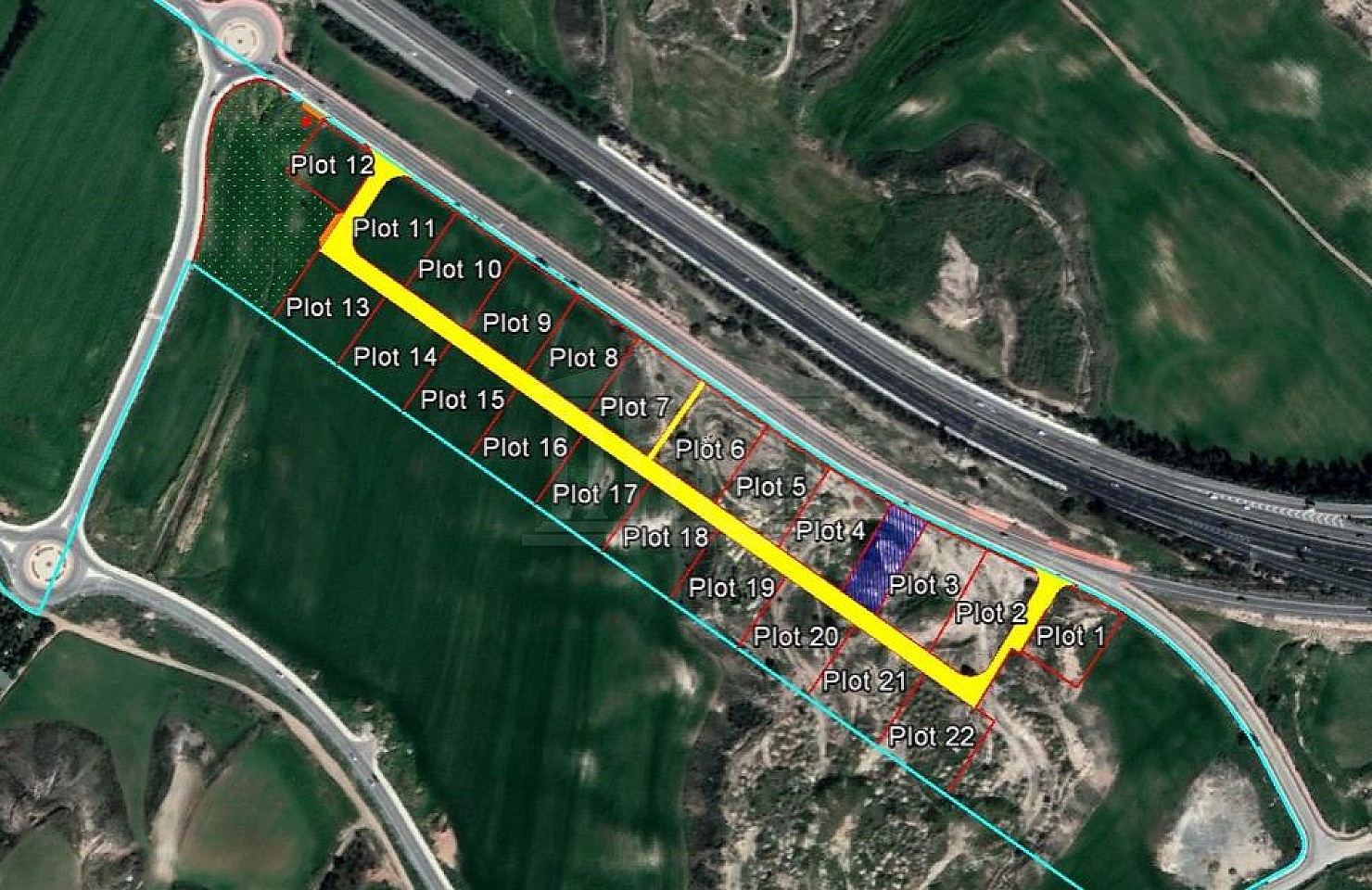 Under Division Plot (No.4) in Lakatameia, Nicosia