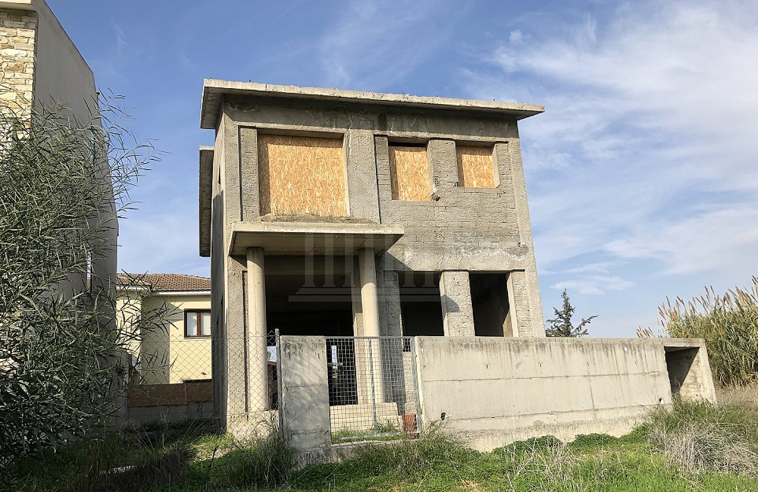 Incomplete House and Plot in Leivadia, Larnaka