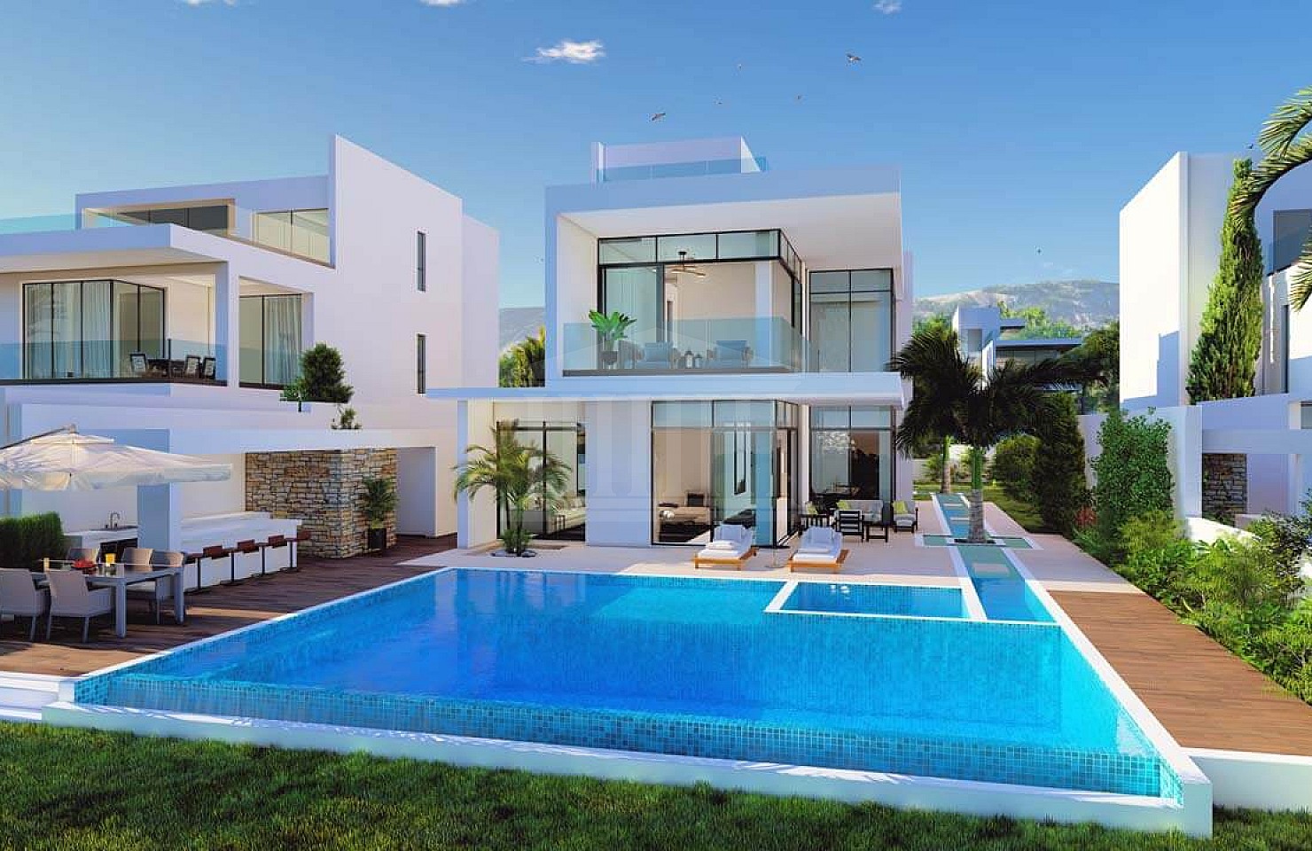 Four Bedroom Villa with Roof Garden in Polis, Paphos