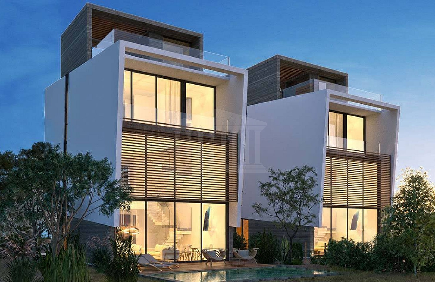 Four Bedroom Villa with Roof Garden in Paphos City Center
