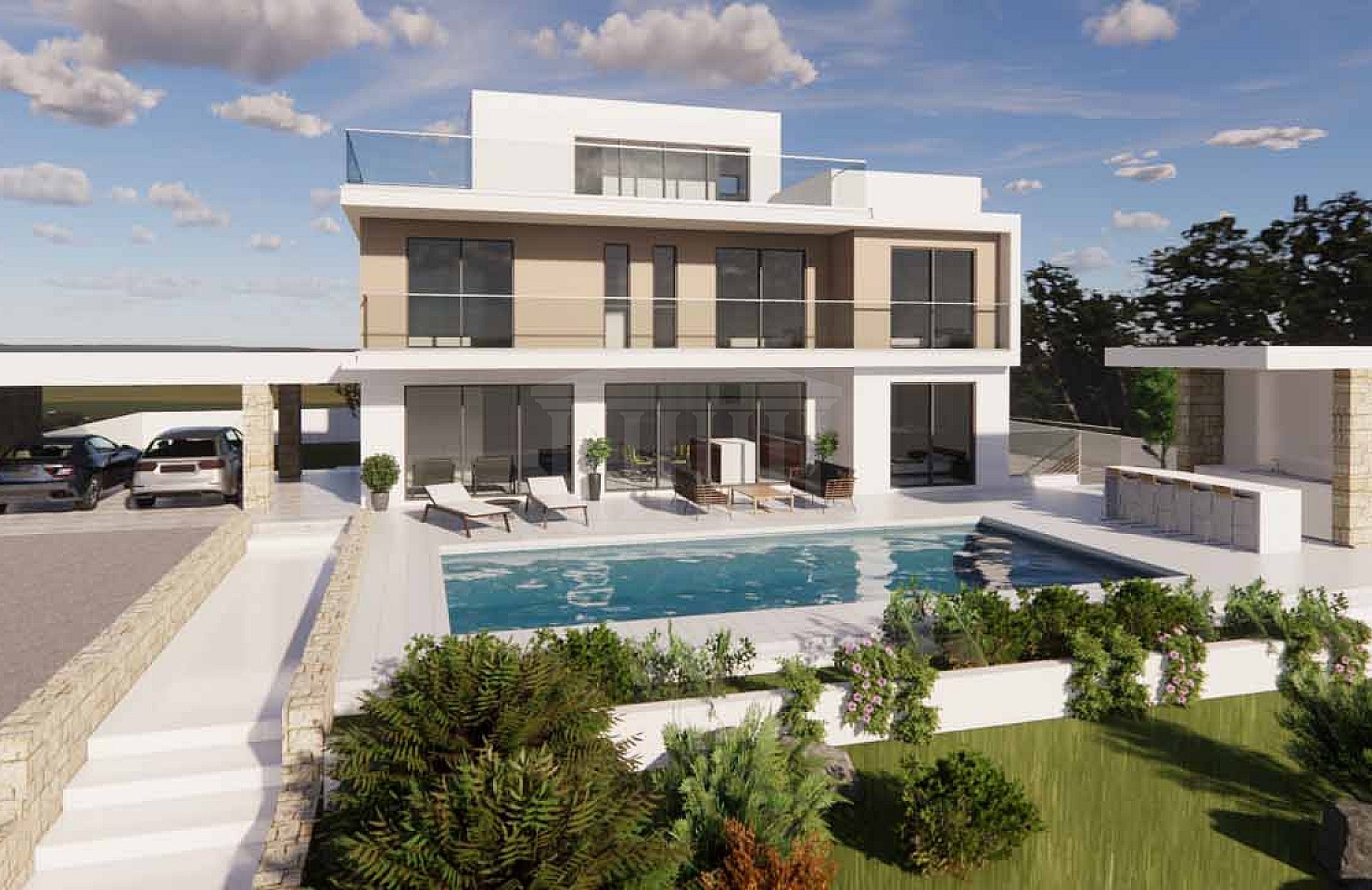 Three Bedroom Villa in Pegeia, Paphos