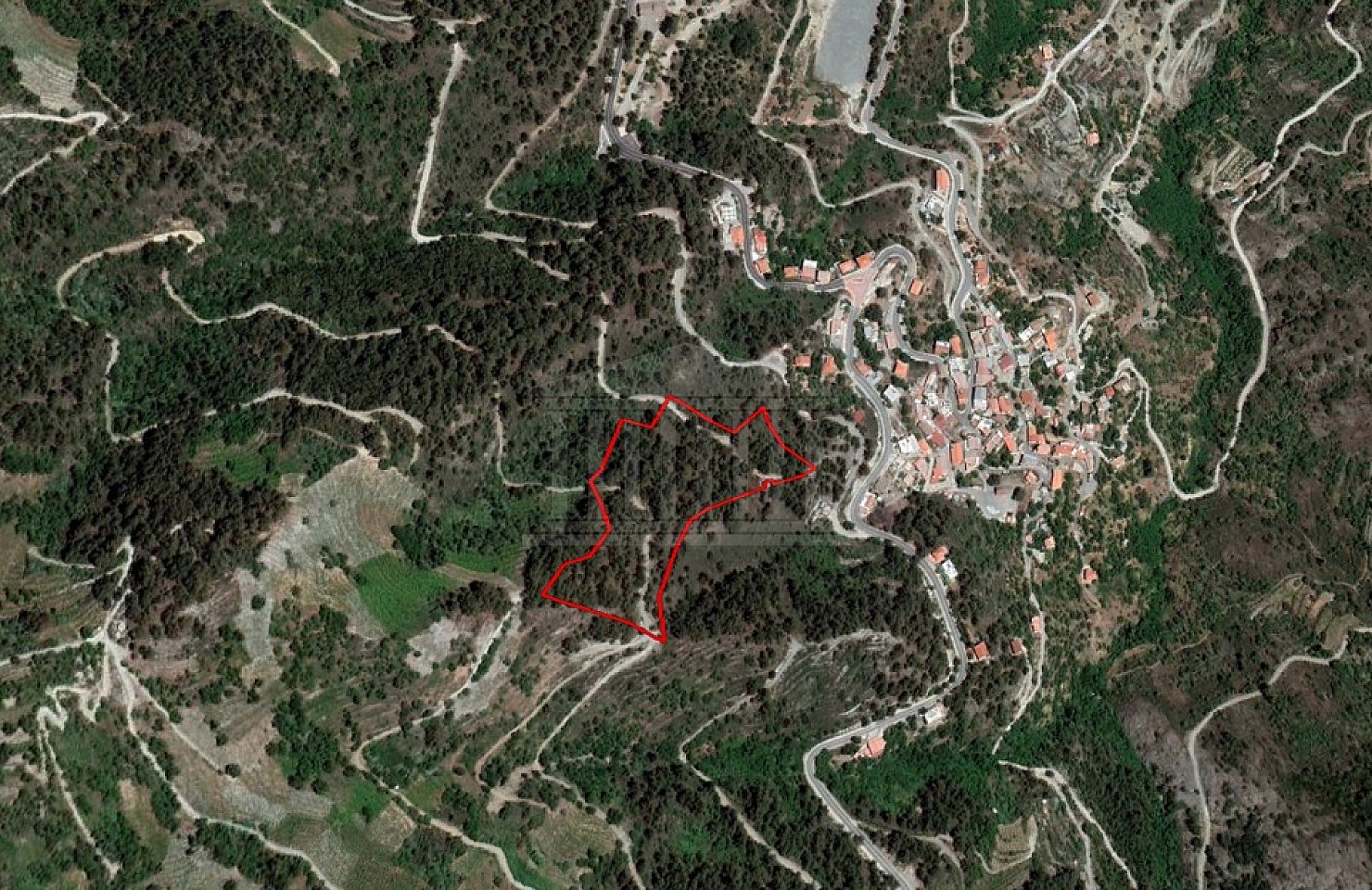 Field in Lagoudera, Nicosia