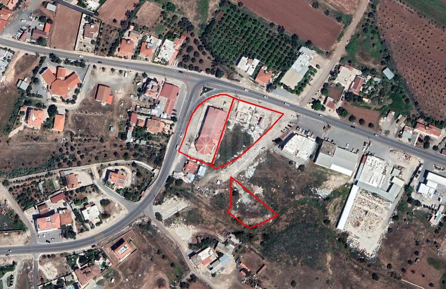 Three Fields in Astromeritis, Nicosia