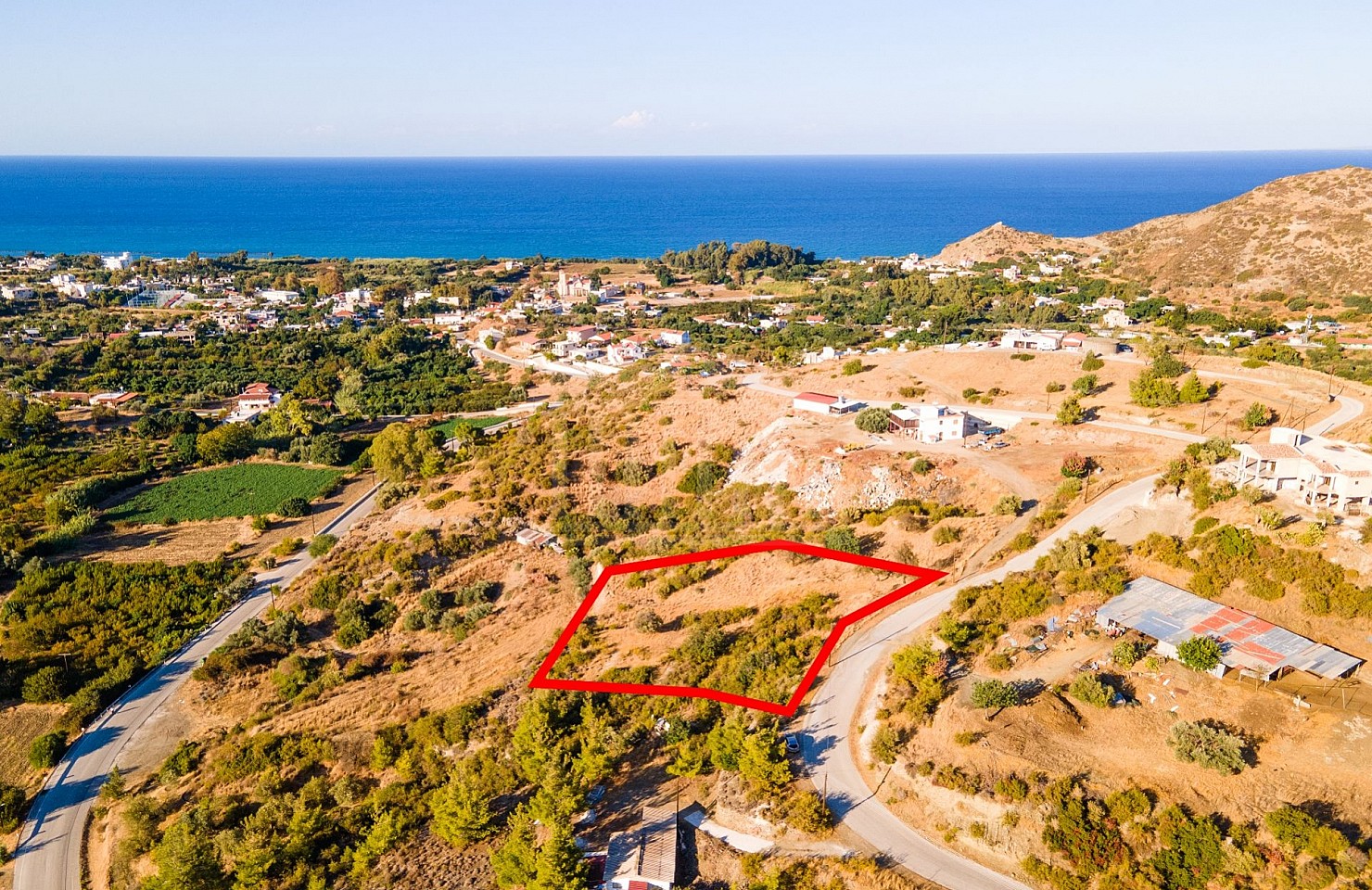 Residential Field with sea view in Kato Pyrgos, Nicosia