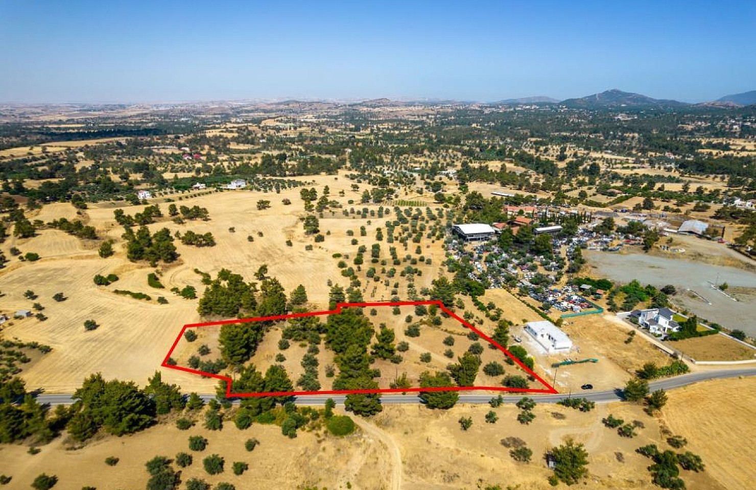 Field in Lythrodontas, Nicosia