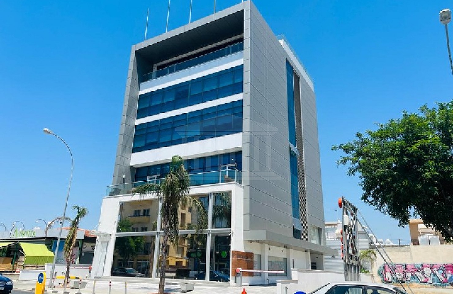 Five Floors High-Tech Business Center Building in Limassol